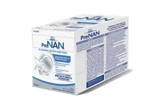 PreNAN® Wzmacniacz mleka kobiecego opakowanie produktu PreNAN® Wzmacniacz mleka kobiecego